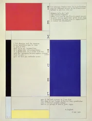 Tableau-Poeme, mit Text von Michel Seuphor